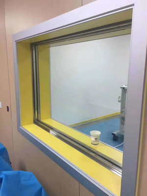 10mm 1000 X 800 Mm Radiation Protection Lead Glass With Aluminium Frame