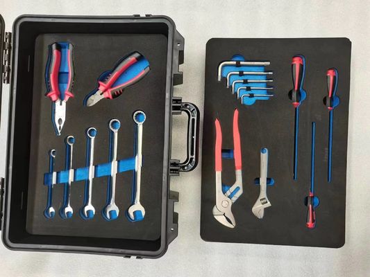 Anti Slip Non Magnetic Tool Kit Featuring Ergonomic Plastic Handle and Hard Plastic Case Providing Tools for Precision Engineering Tasks