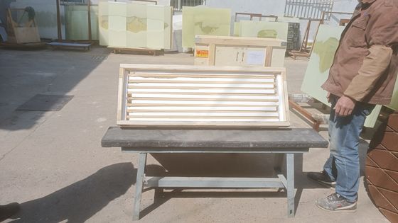 Ct Room Window Lead Glass X Ray Protection 12mm With Alloy Frame