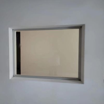 Rectangular Transparent 8mm X Ray Proof Glass Radiation Protective 2.5kg/M2