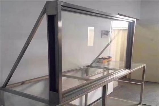 High Transmittance Radiation Protection Lead Glass X Ray Durability
