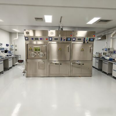 High-Protection Nuclear Radiation Hot Cell with Negative Pressure Ventilation for Safe Handling of Radioactive Materials