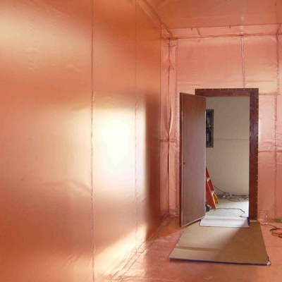 Ekranowanie z folii miedzianej 3 uncje / 4 uncje do instalacji pokoju Mri Rf