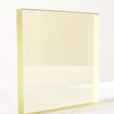 Grubość 12 mm Osłona przed promieniowaniem ze szkła ołowiowego 1200 * 1000 mm Standardowy rozmiar X Ray