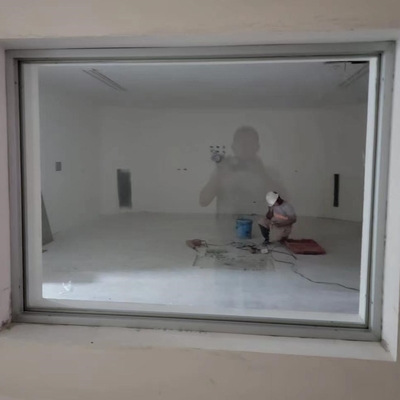 Przejrzystość szkła z ołowiu promieniowania rentgenowskiego z wysoką wytrzymałością