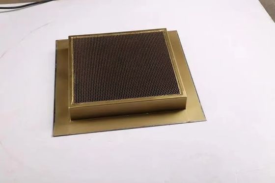 Aluminiowe komórkowe panele wentylacyjne z przewodnikiem fal o wyższej przepustowości powietrza, zakres pracy cieplnej -40°C Do 125°C