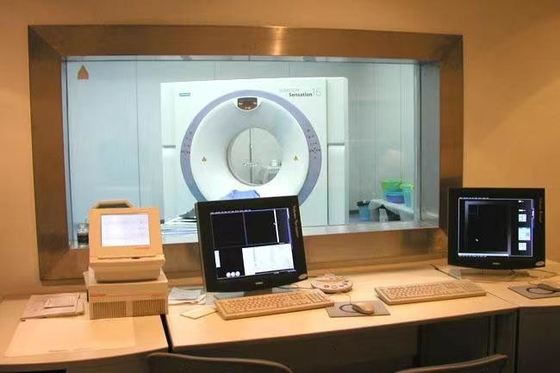 8 mm szkło ochronne przed promieniami X 1,7 mmpb - 6,71 mmpb Ołowiu równoważny projekt przejrzysty