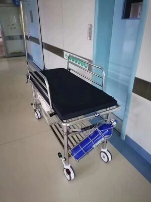 Carrying Bag Included Non Magnetic Portable Stretcher Featuring Non slip Surface Lightweight for Quick Patient Transfer