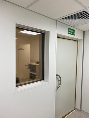 Custom Size MRI RF Window for Diagnostic Imaging Facilities