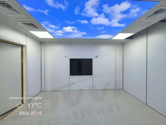 MRI Klatka Faradayewska Pokój osłony Osłona Skuteczność 10-130 MHz