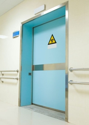 Przesuwne drzwi chroniące przed promieniowaniem rentgenowskim 1 skrzydło 45dB Rf ekranowane drzwi