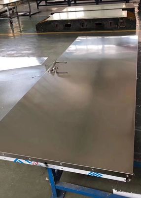 Galvanized Steel X Ray Room Radiation Protection Door 0.9m X 2.1m