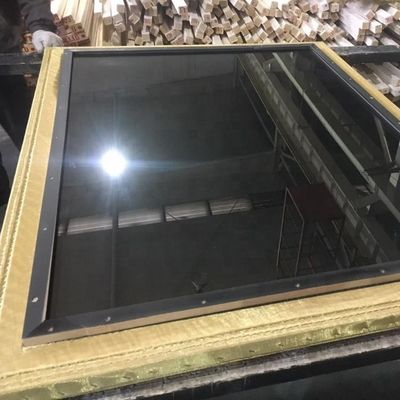 Uniwersalne okno ekranowane RF o skuteczności ekranowania 100 dB dla zakresu częstotliwości 10-130 MHz w rozmiarze 1200 * 900 mm