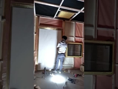 Okienko osłonowe MRI z przejrzystą siecią drutową do pomieszczenia MRI