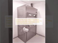 Gorąca Komora Syntezy dla Linii Produkcyjnej Radiofarmaceutyków Standard GMP z Monitorowaniem Dawki w Czasie Rzeczywistym z Filtrem HEPA i Filtrem Węgla Aktywnego, Podciśnienie